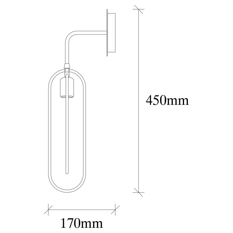 Aplica Cerco - 3151 Negru Auriu - 2 | YEO