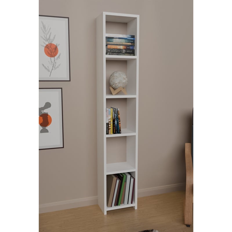 Biblioteca Barzine Pako World Alb 27.6x19.5x150 cm - 1 | YEO