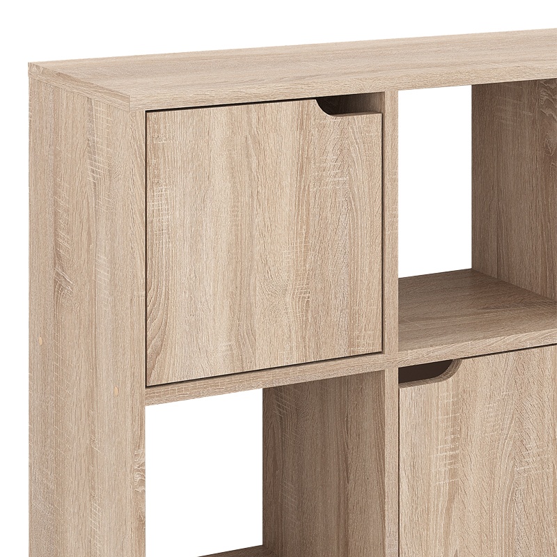 Biblioteca Bookel, Pako World, Sonoma, 88x27x89 cm - 3 | YEO