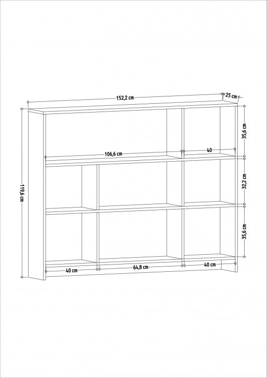 Biblioteca Lavina - Oak - 3 | YEO