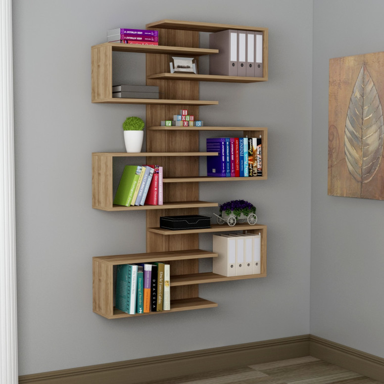 Biblioteca Lotus - Walnut - 1 | YEO