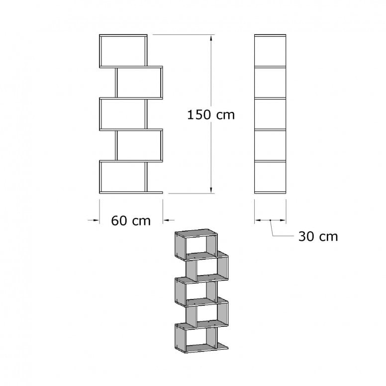 Biblioteca Meric - Alb - 4 | YEO