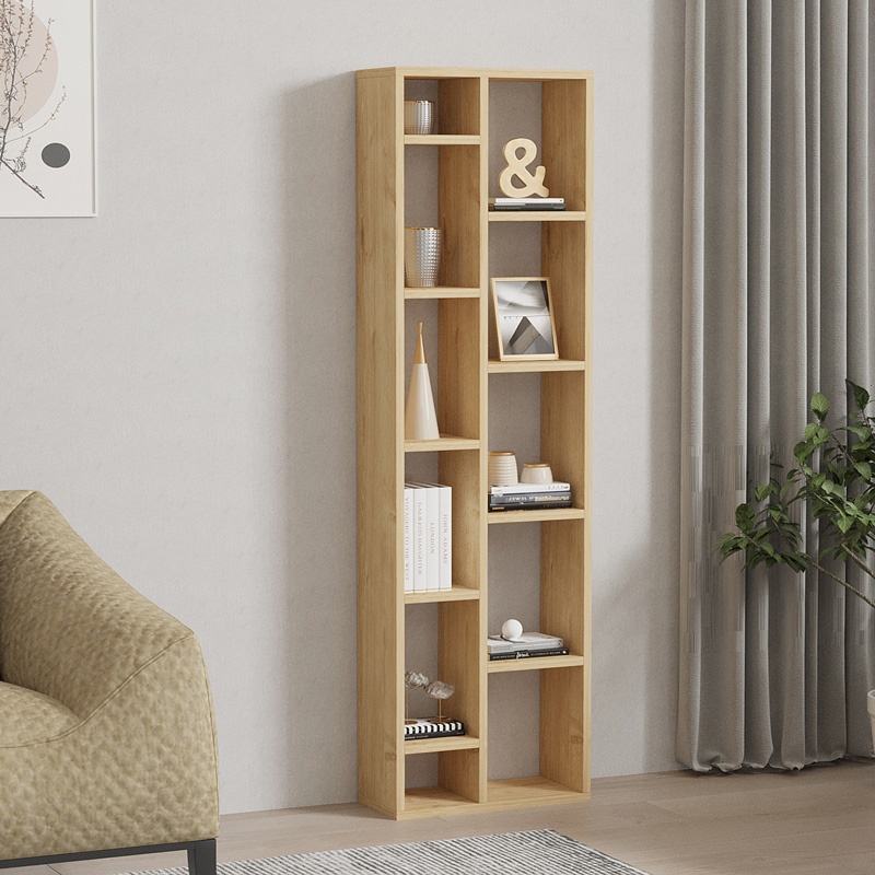 Biblioteca Minicu, Pako World, Nuc, 44x19x150 cm - 1 | YEO