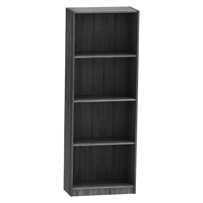 Biblioteca Presley gri - wenge 60x30x167cm