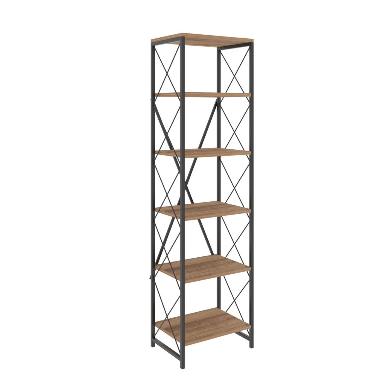 Bibliotecă Suadiye Natural 50x180x30 cm - 4 | YEO