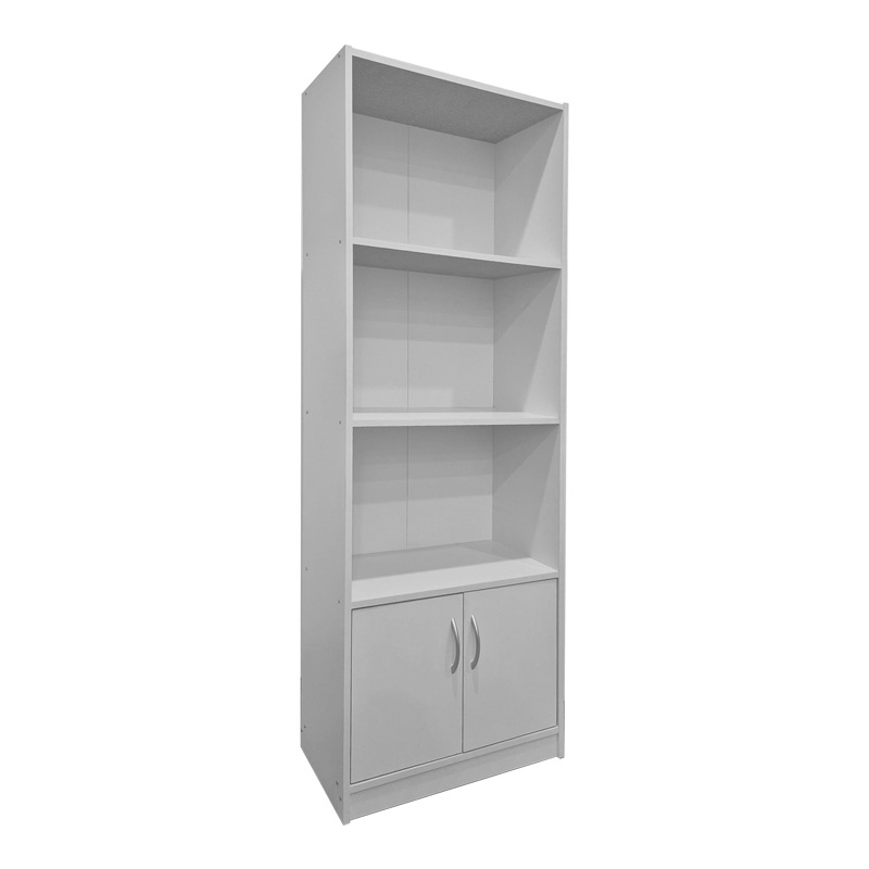 Biblioteca Tekaro Alb 60x29x166 cm