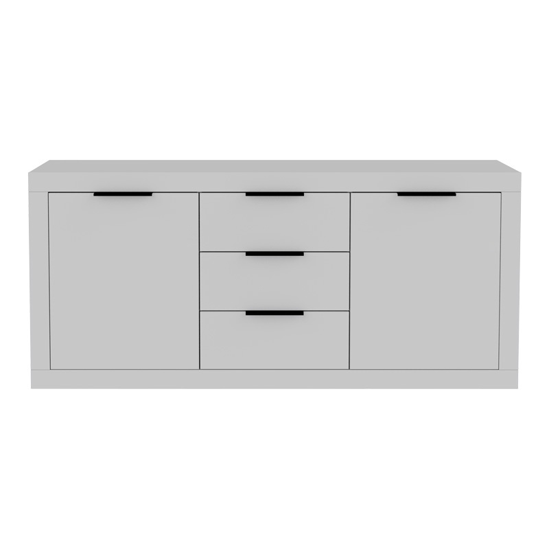 Bufet Doha, Pako World, Alb, 180x45x80 cm - 3 | YEO