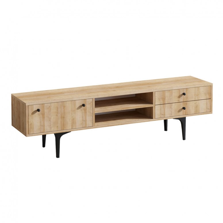 Comoda TV Alessa Oak - 2 | YEO