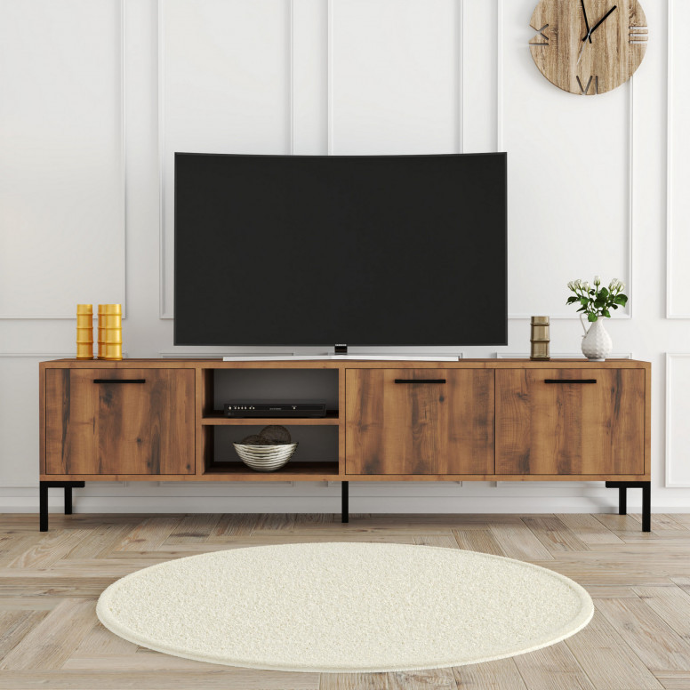 Comoda TV Aurora1592 Walnut - 1 | YEO