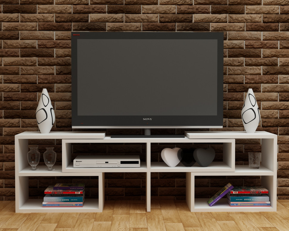 Comoda TV Care - Alb - 1 | YEO