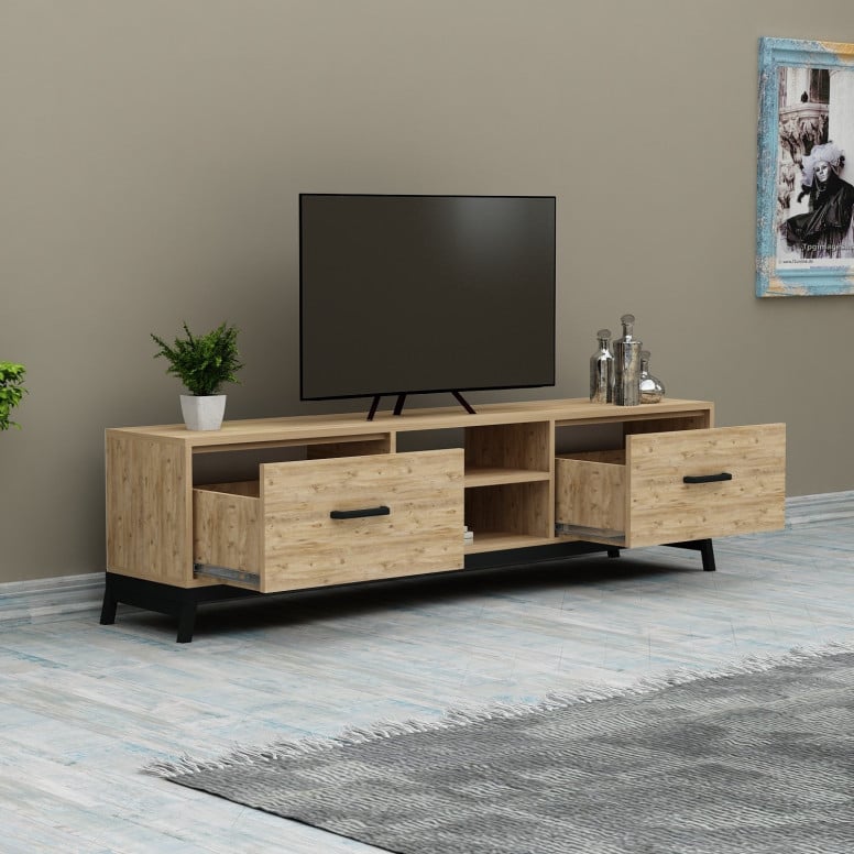 Comoda TV Retro Feza Atlantic Pine - 1 | YEO