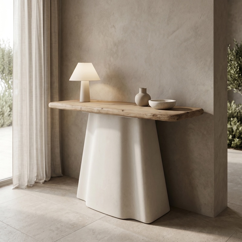 Consola, Loberta, Pako, Natural 120x38x81 cm