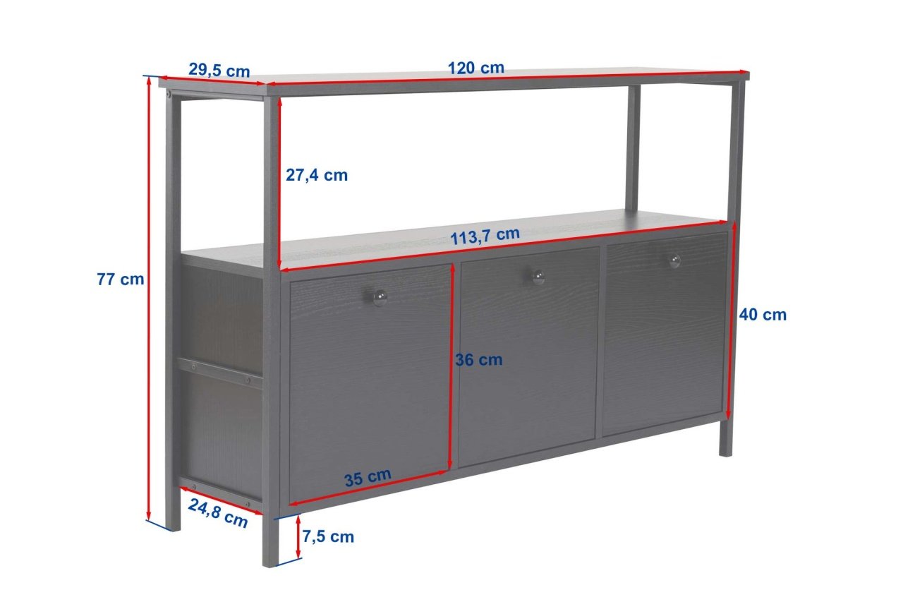 Consola Solace Stejar