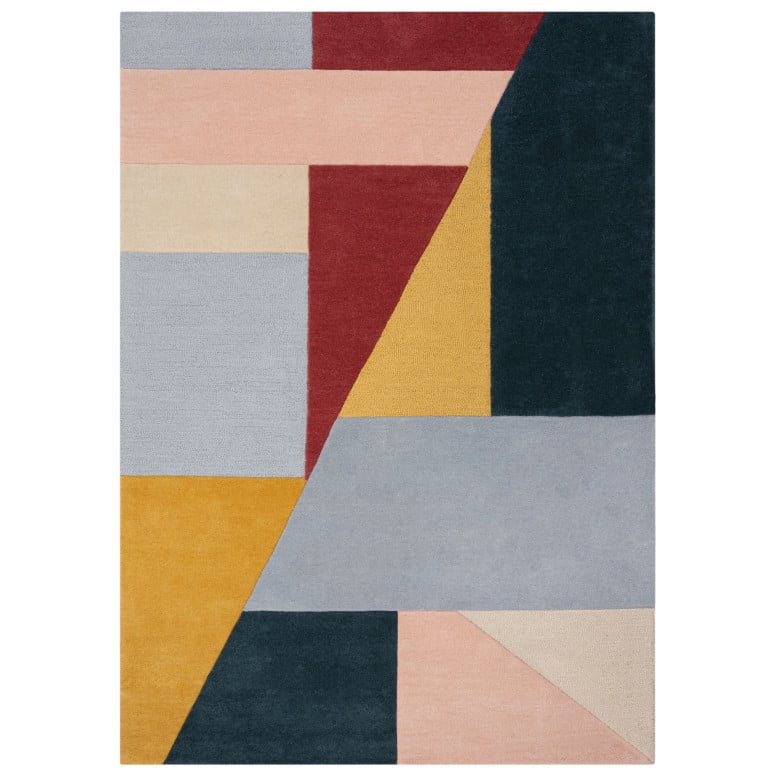 Covor Alwyn Multicolor/Roz 120X170 cm, Flair Rugs - 1 | YEO