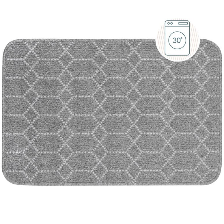 Covor Argyll Washable Gri 50X75 cm, Flair Rugs - 4 | YEO