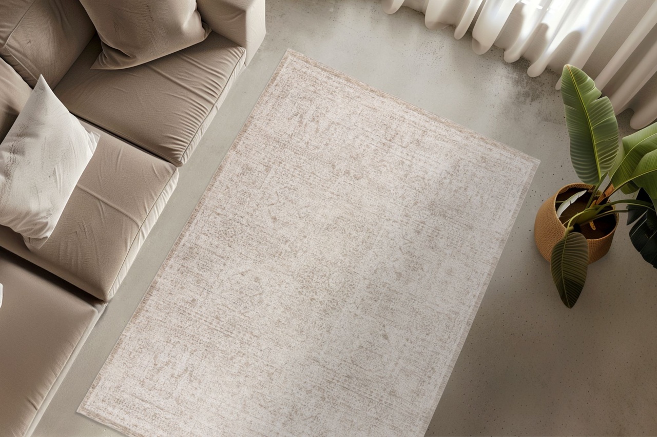Covor Bella Crem 80x150 cm - 2 | YEO