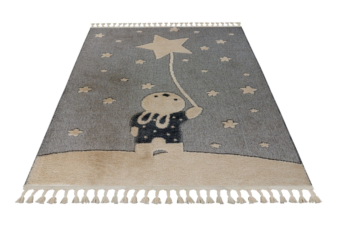 Covor copii Fano Gri 120x170 cm