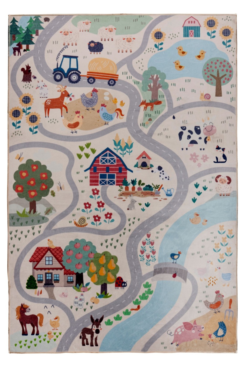 Covor copii Magic Kids ML Gri 115x160 cm
