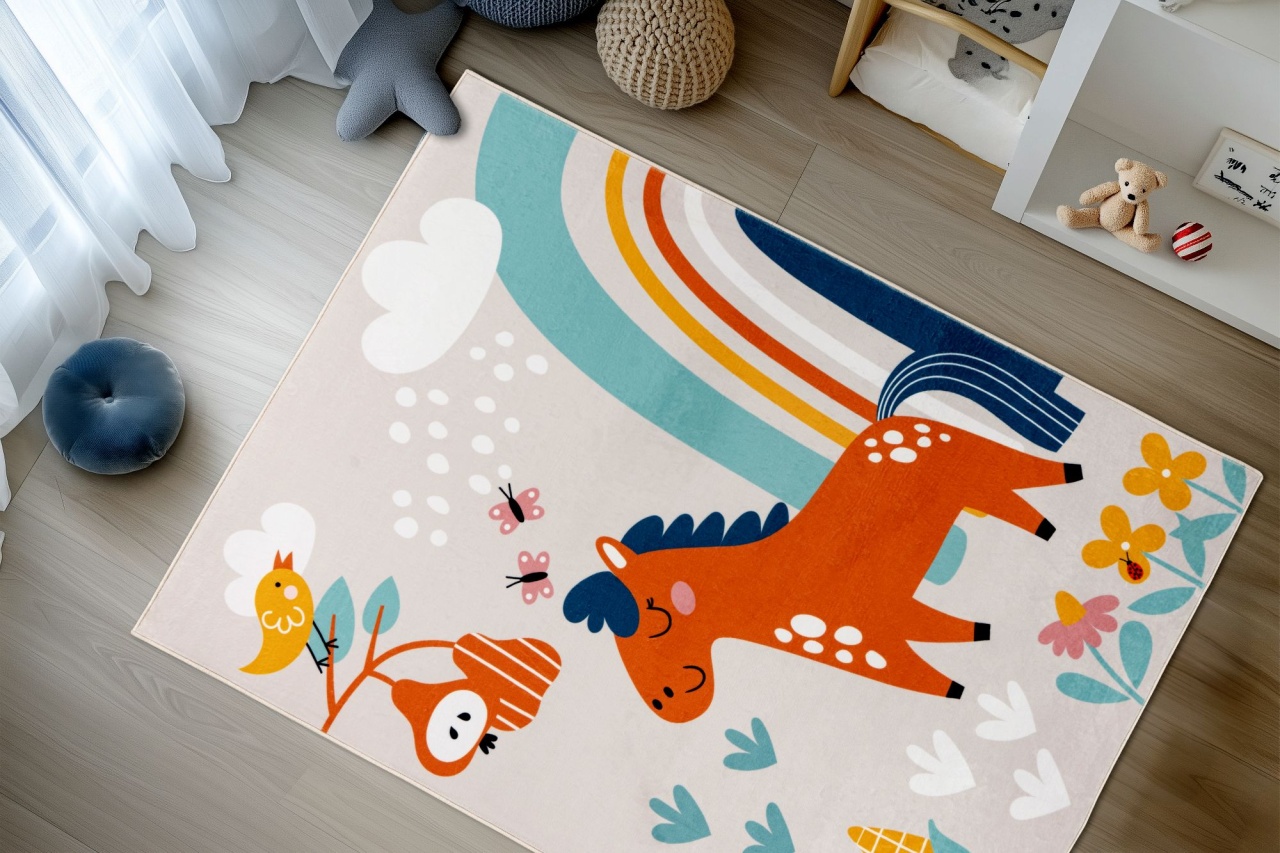 Covor copii Magic Kids ML Roz 115x160 cm - 2 | YEO
