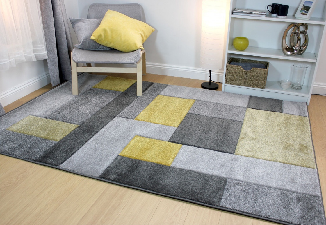 Covor Cosmos Ochre 120x170 cm, Flair Rugs