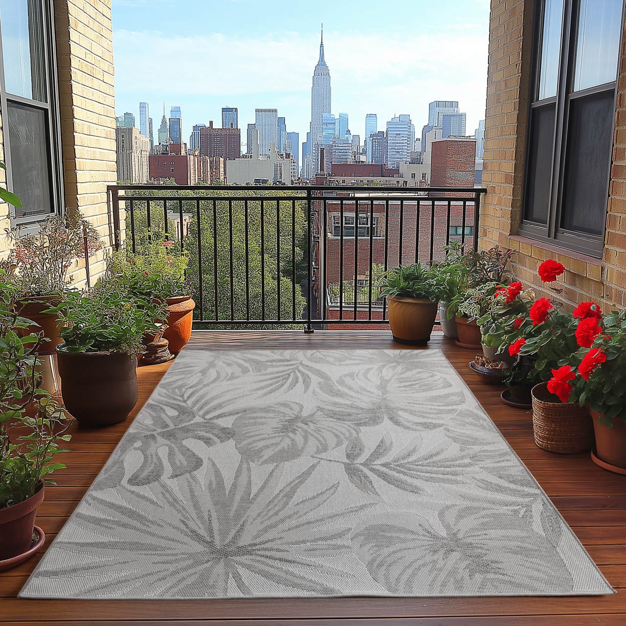Covor Desert V2 Gri 120x170 cm - 1 | YEO