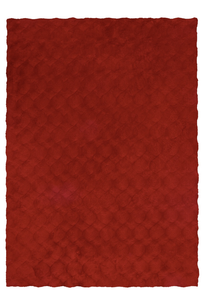 Covor Diamond Cut Rosu 200x290 cm