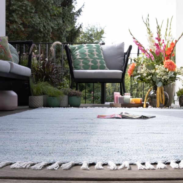 Covor eco My Nador Albastru deschis 200x290 cm - 1 | YEO