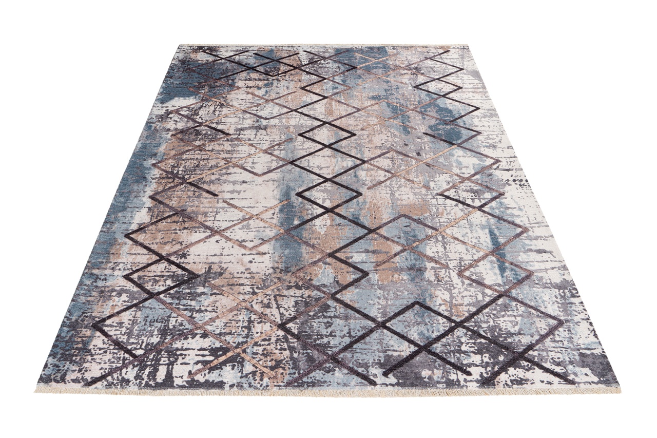 Covor eco My Valencia Albastru 115x170 cm