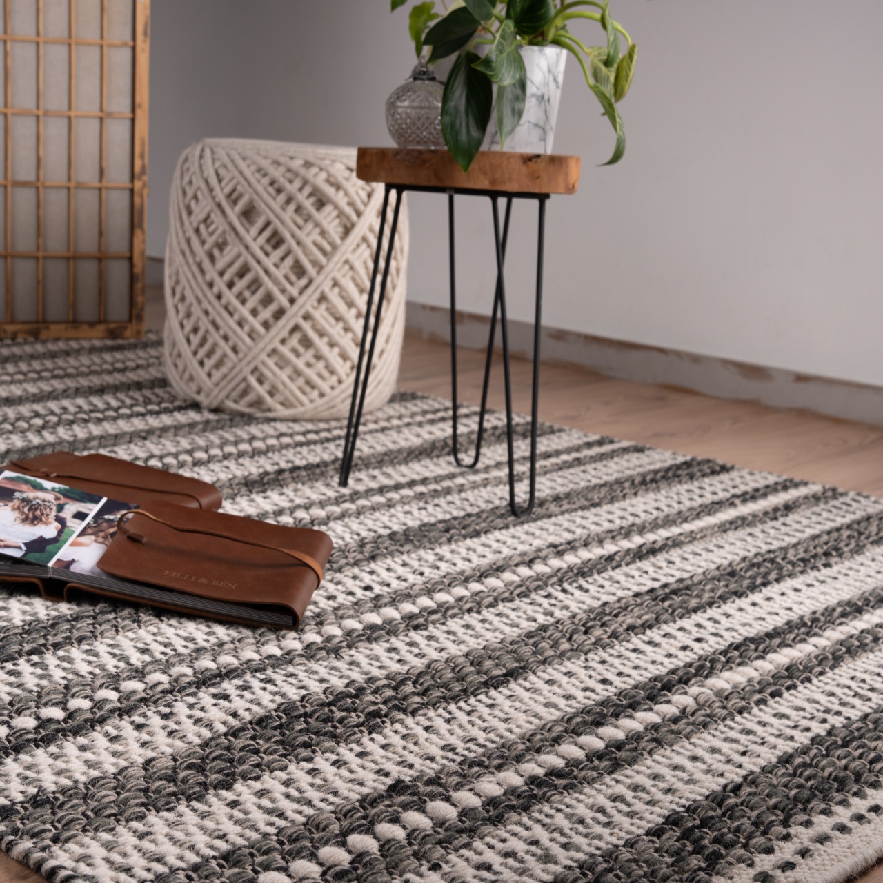 Covor My Jaipur Gri 80x150 cm - 3 | YEO