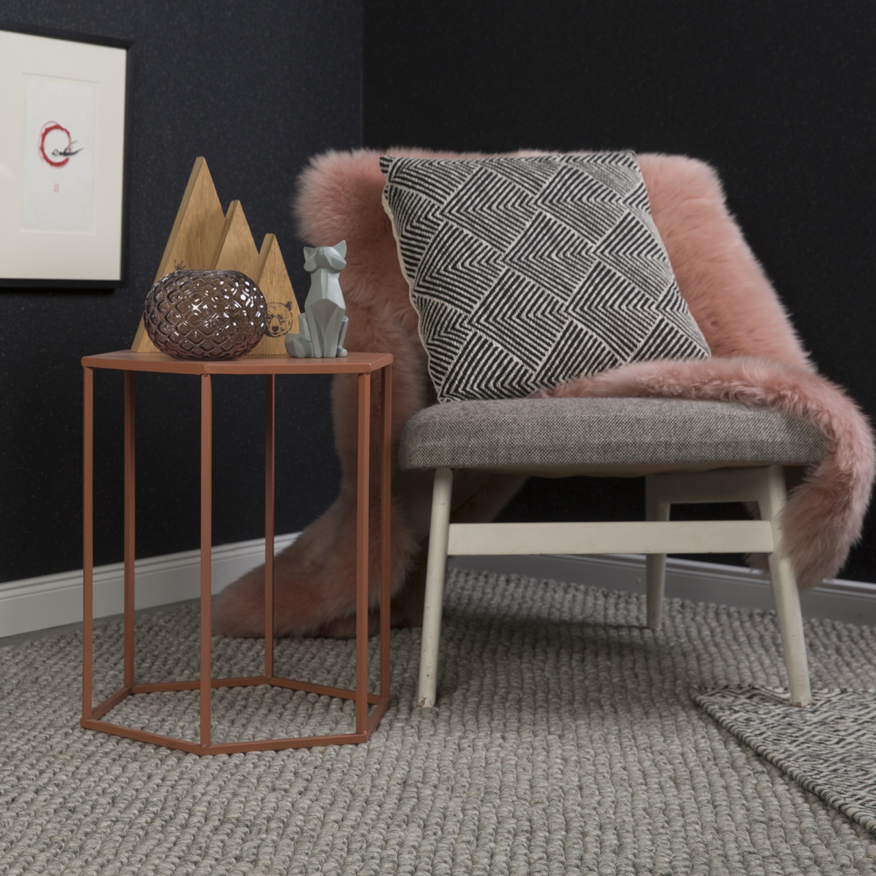 Covor My Loft Argintiu 120x170 cm - 5 | YEO