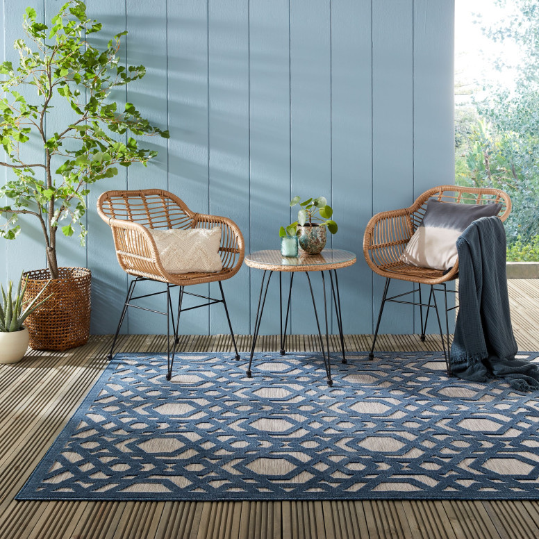 Covor Oro Albastru 120X170 cm, Flair Rugs