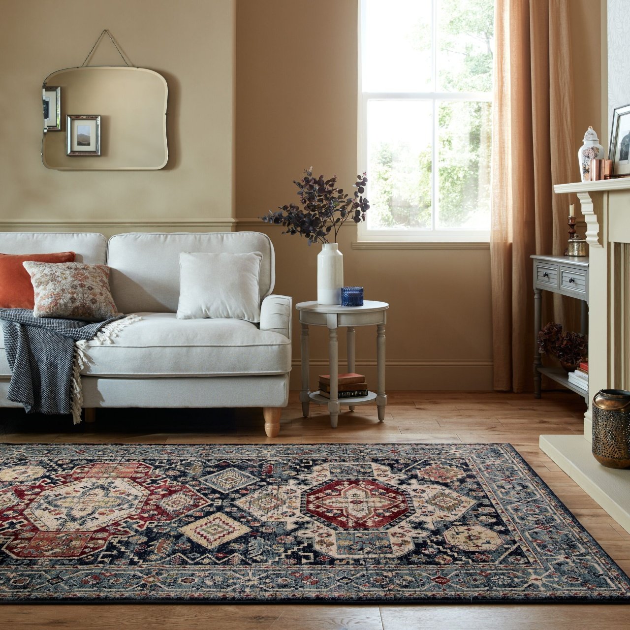 Covor Sincerity Royale Gillingham Albastru 80X150 cm, Flair Rugs