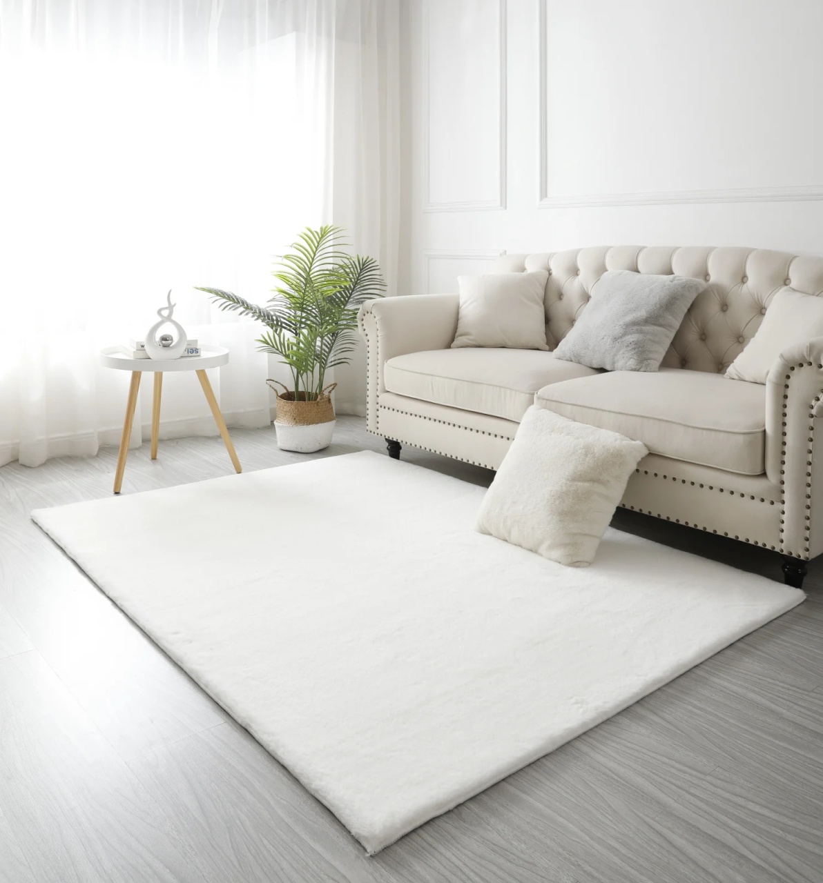 Covor, Soft, Alb, 120x160 cm, Delta LOP 060