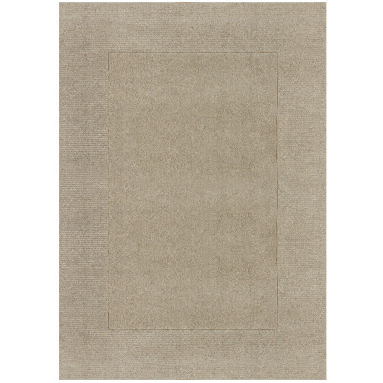 Covor Textured Wool Border Natural 200X290 cm, Flair Rugs - 1 | YEO