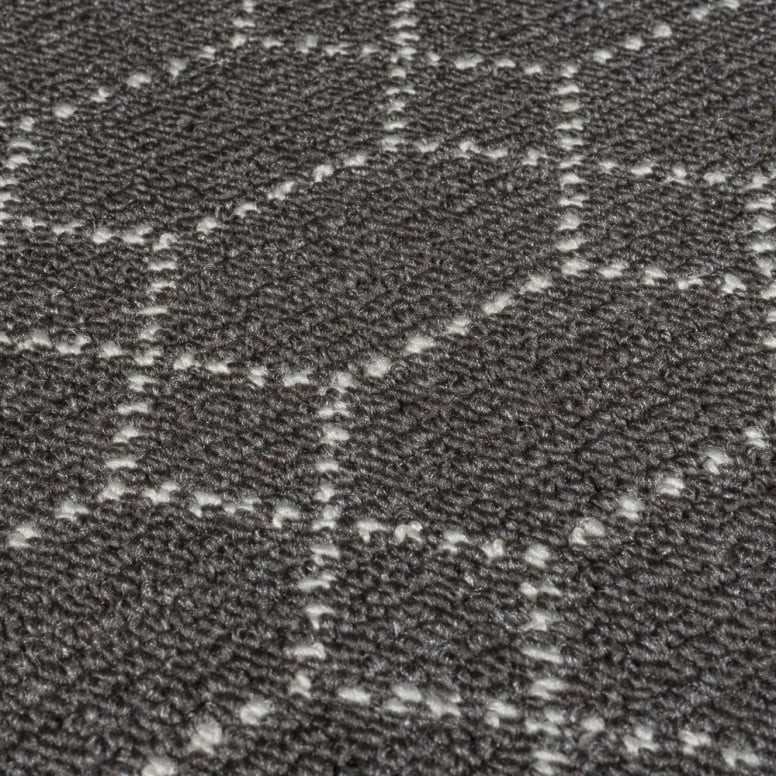 Covor traversă Argyll Washable CHARCOAL 57X230 cm, Flair Rugs - 3 | YEO