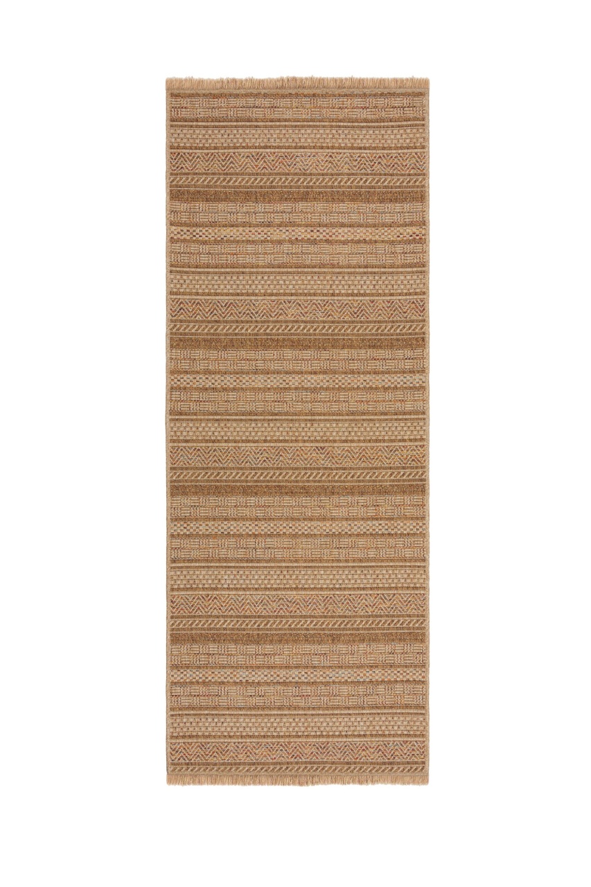Covor traversa Sylvie Farah Stripe Natural 80X230 cm, Flair Rugs - 1 | YEO