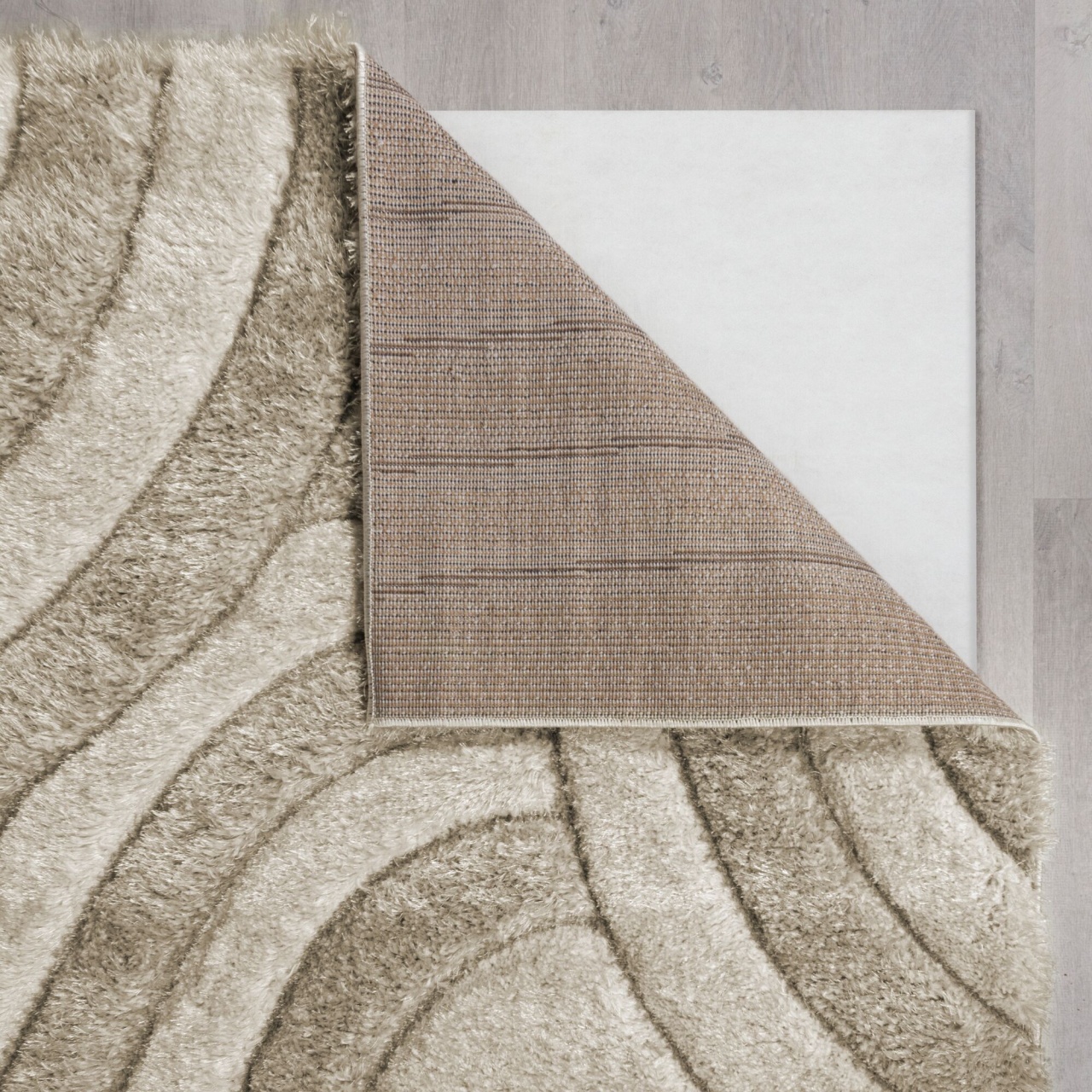 Covor Velvet Carved Natural 200x290 cm, Flair Rugs - 4 | YEO