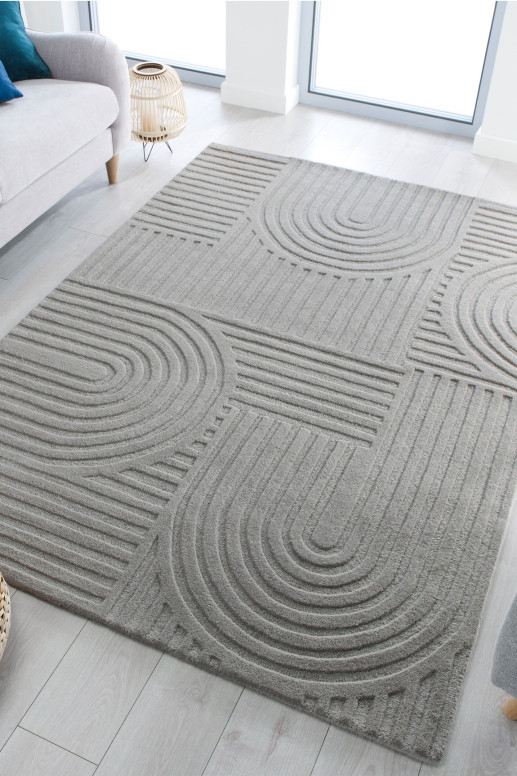 Covor Zen Garden Gri 160X230 cm, Flair Rugs