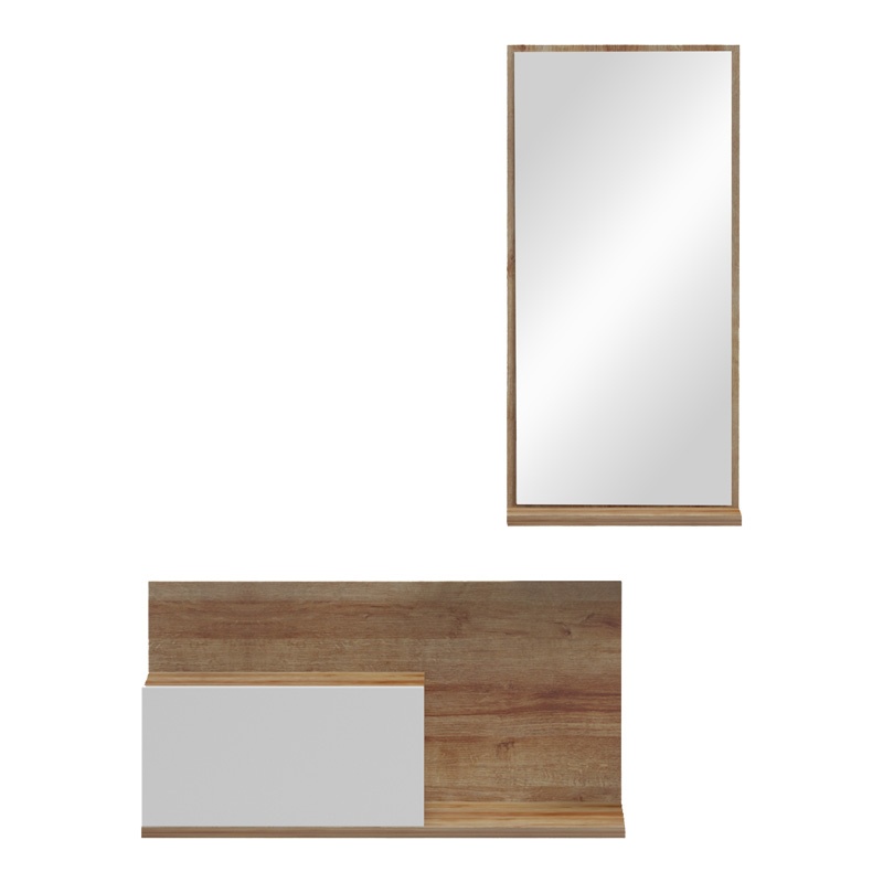 Cuier Miranda Alb 60x30x89.5 cm - 1 | YEO