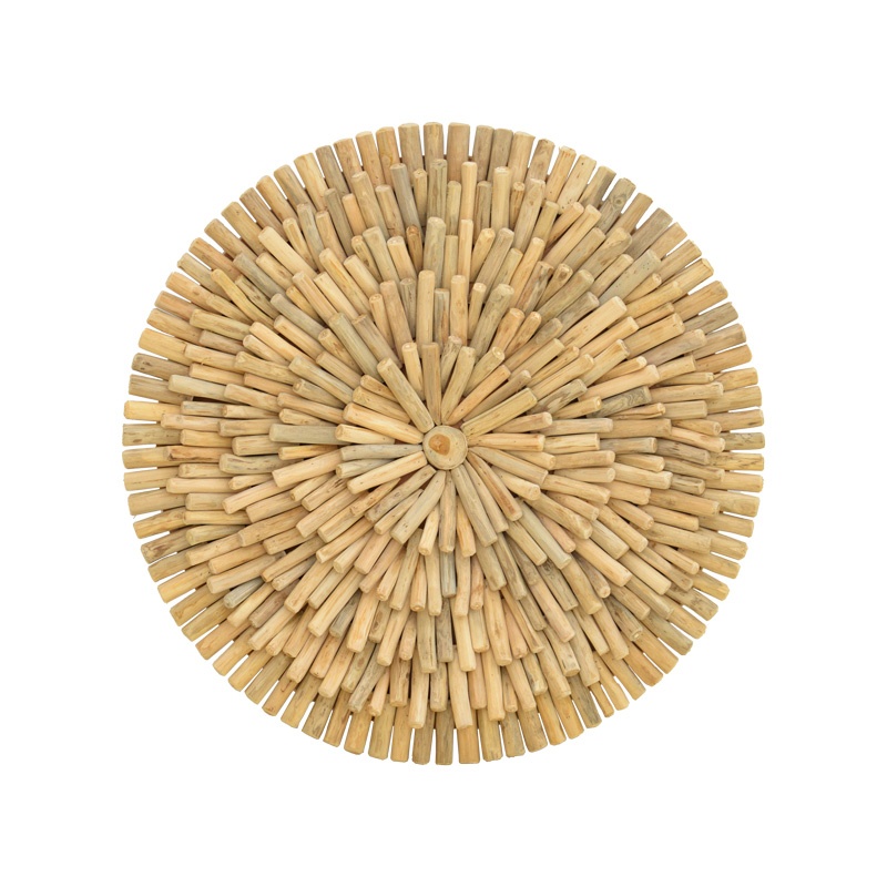Decoratiune de perete Decofy Natural 60x60x5 cm