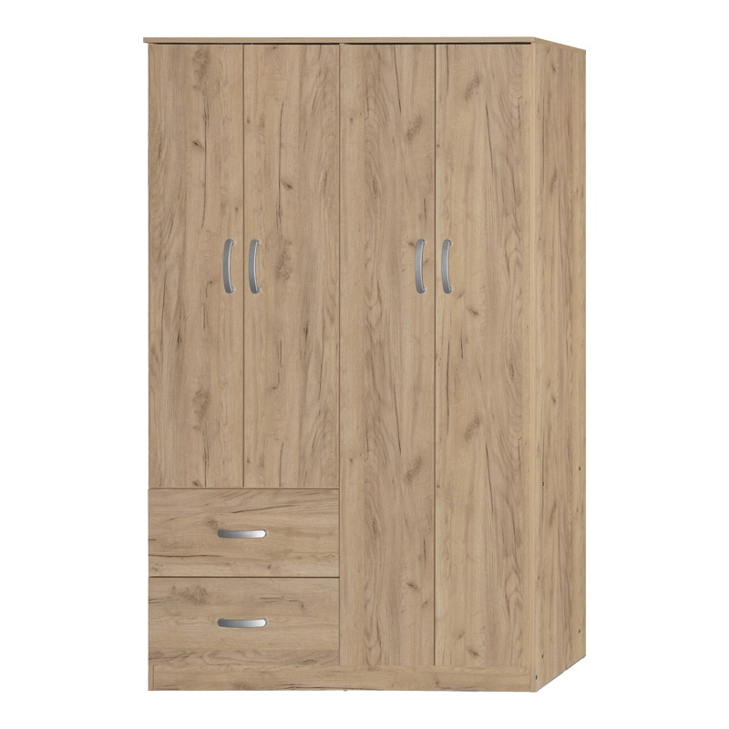 Dulap 4 usi cu 2 sertare Zelia Maro 120x42x180 cm