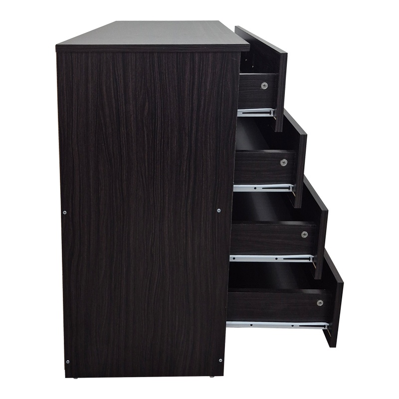 Dulap cu sertare, Athos, Wenge, 80x40x79 cm
