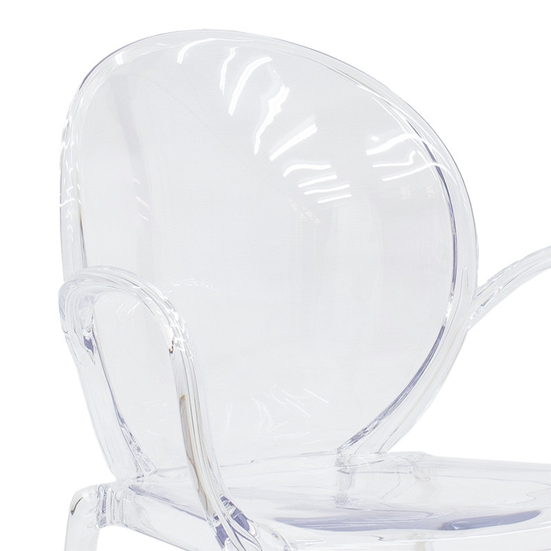 Fotoliu Flair policarbonat culoare transparent - 4 | YEO