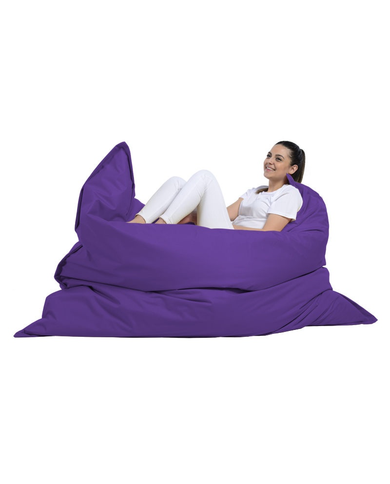 Fotoliu puf de gradina Giant Cushion Violet 180x140x30 cm - 3 | YEO