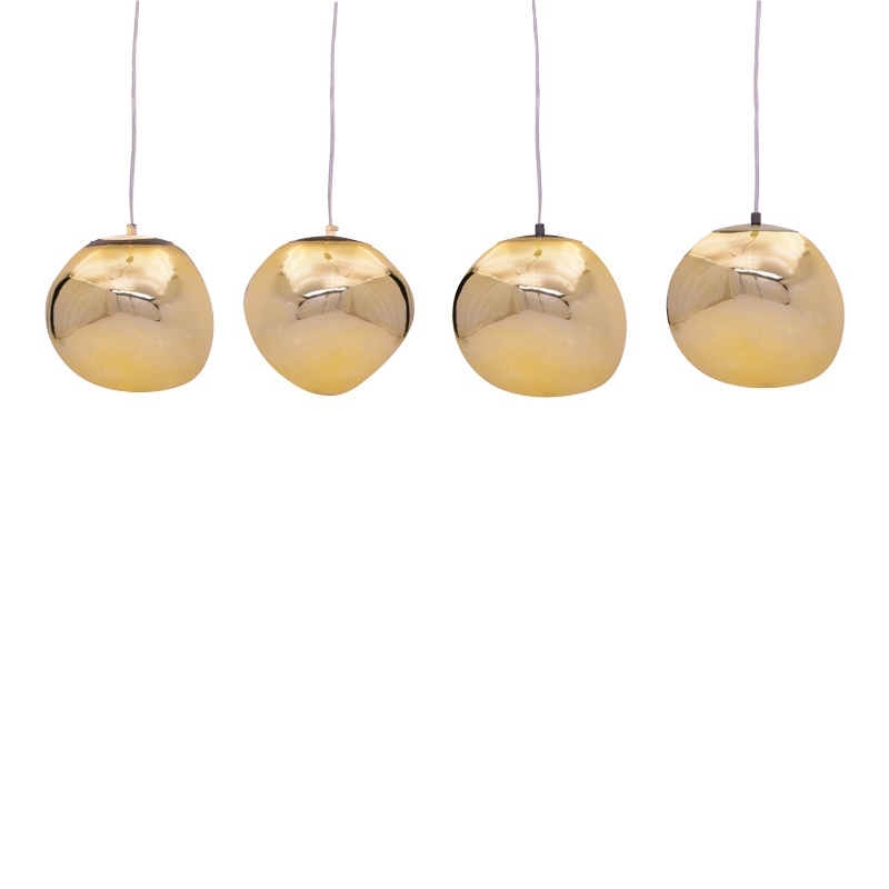 Lampa Vidro, Pako World, E27, Auriu, 60x15x80 cm