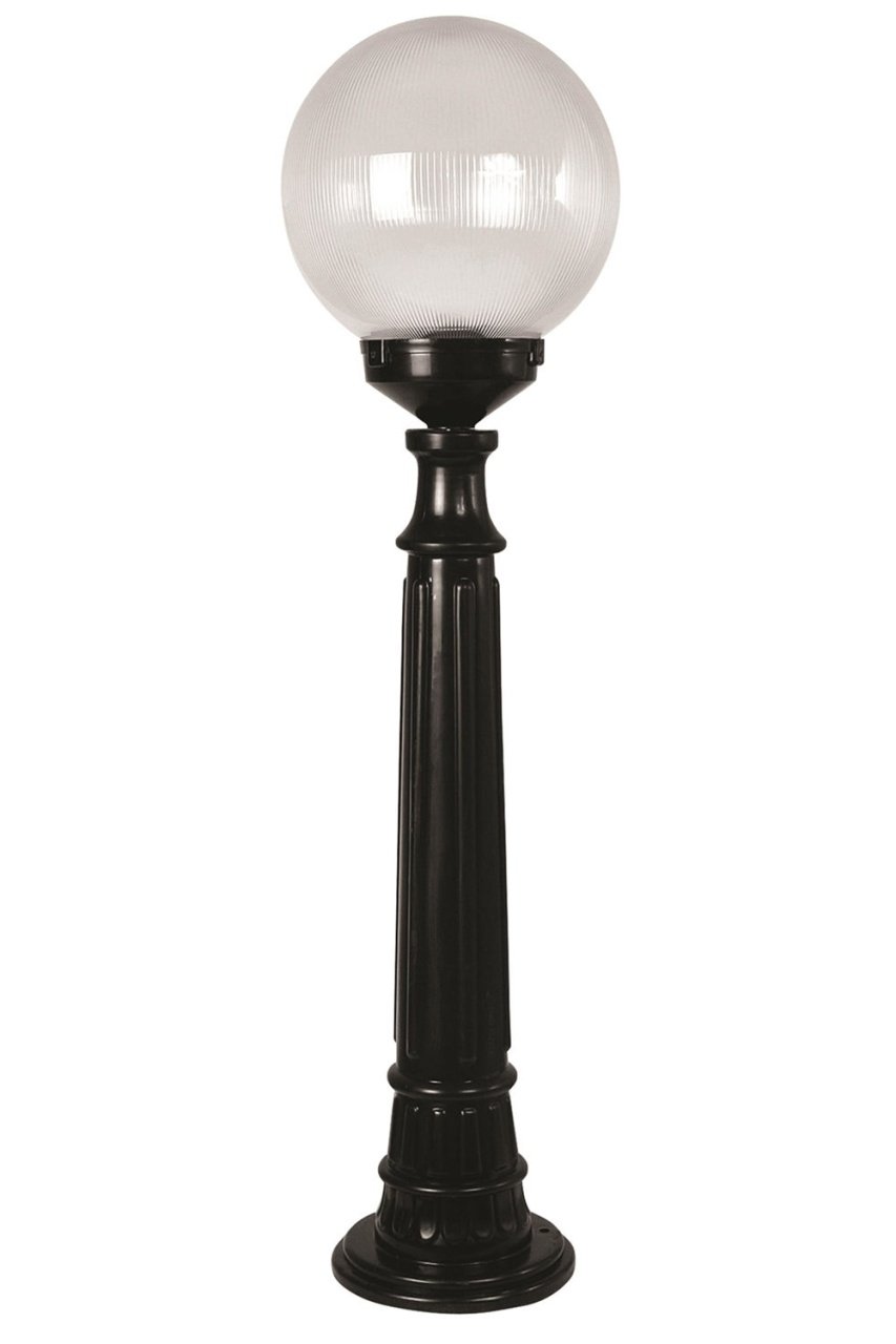 Lampadar de exterior M2B Negru 90x25 cm