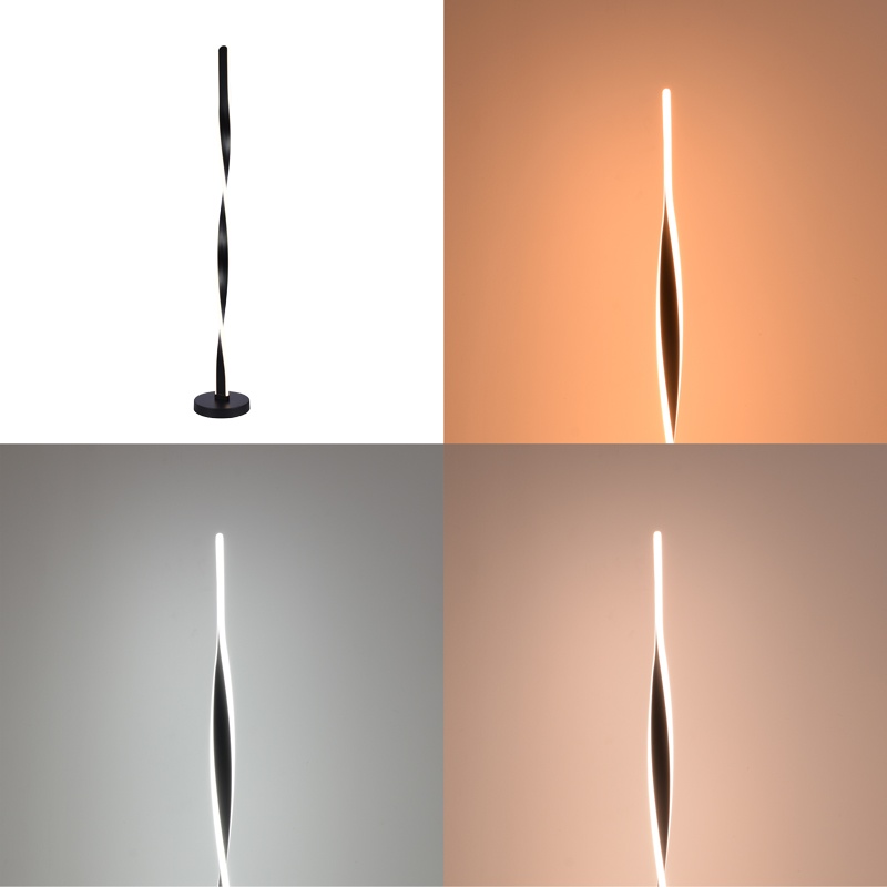 Lampadar LED, Jounko, Pako, Negru 20x20x130 cm - 2