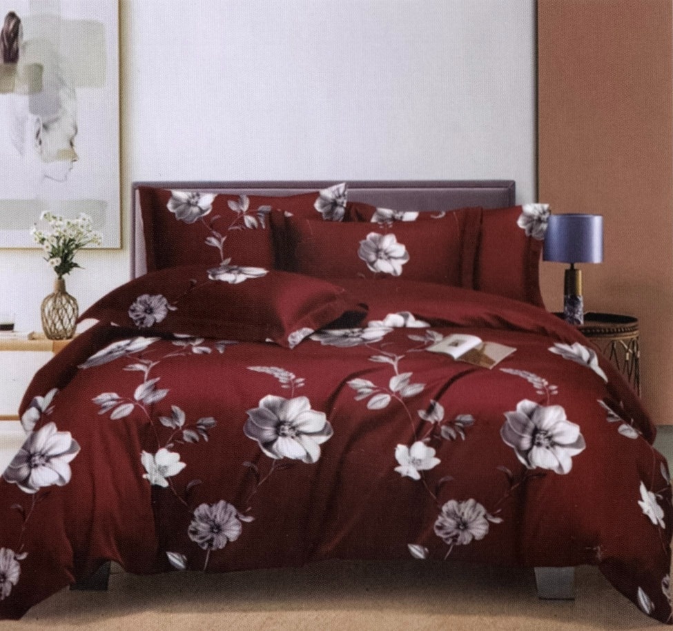 Lenjerie cocolino cu elastic 180x200 Velvet Rose (Cocolino)