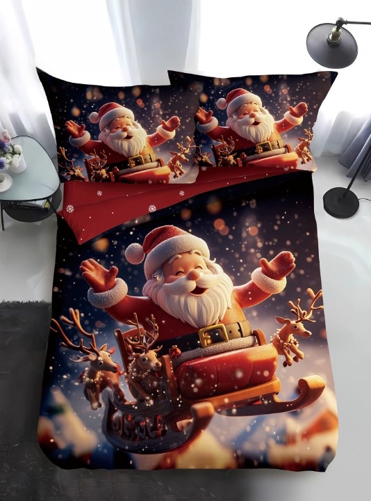 Lenjerie Craciun pentru 1 persoana Xmas V71 (Finet)