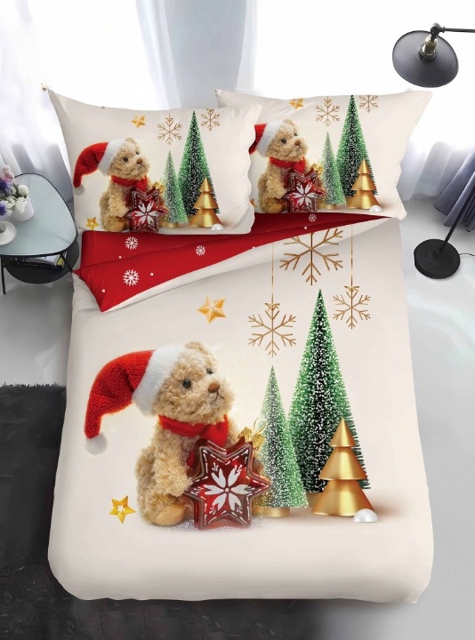 Lenjerie Craciun pentru 1 persoana Xmas V76 (Finet)